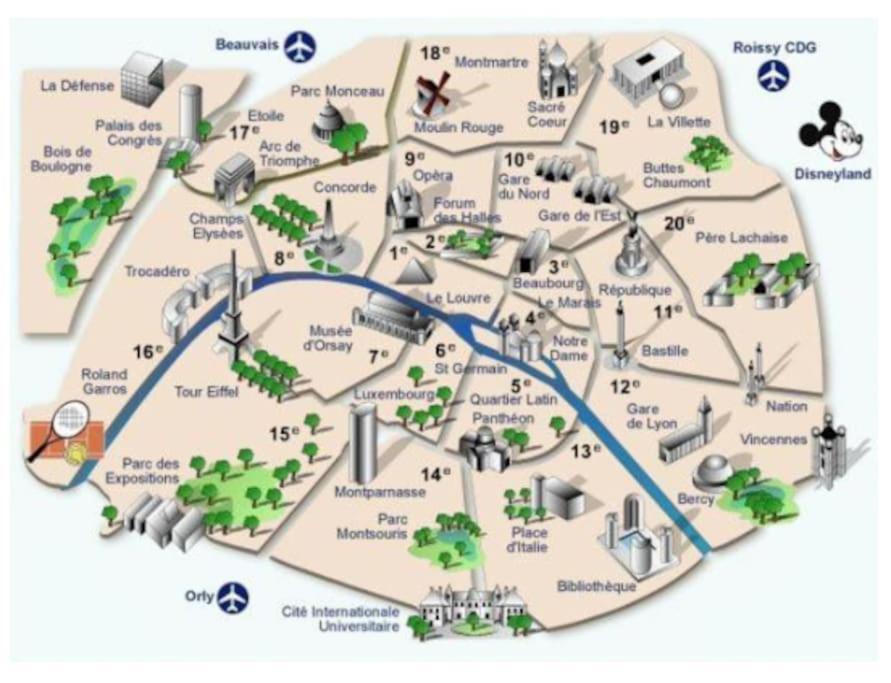 8 Personnes - 4 Rooms - 2 Salle De Bain - Metro 7 & 14 - Porte Italie - Private Car Park- Wifi Ле-Кремлен-Бісетр Екстер'єр фото